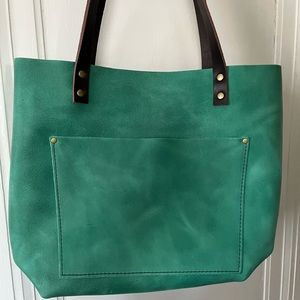 Portland Leather Goods Medium Reef tote bag purse.  New without tags.